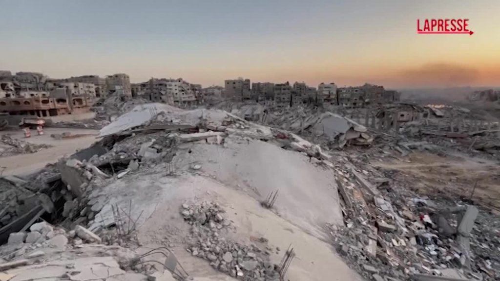Gaza City rasa al suolo: le immagini choc della devastazione