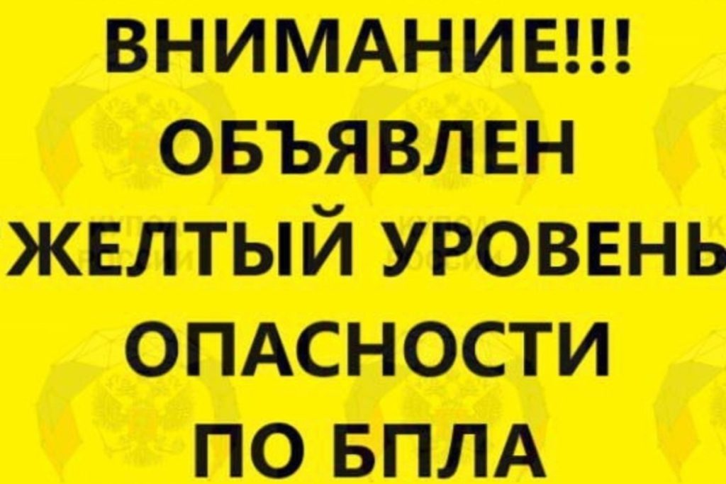 Желтый уровень опасности БПЛА объявили на Дону 21 октября