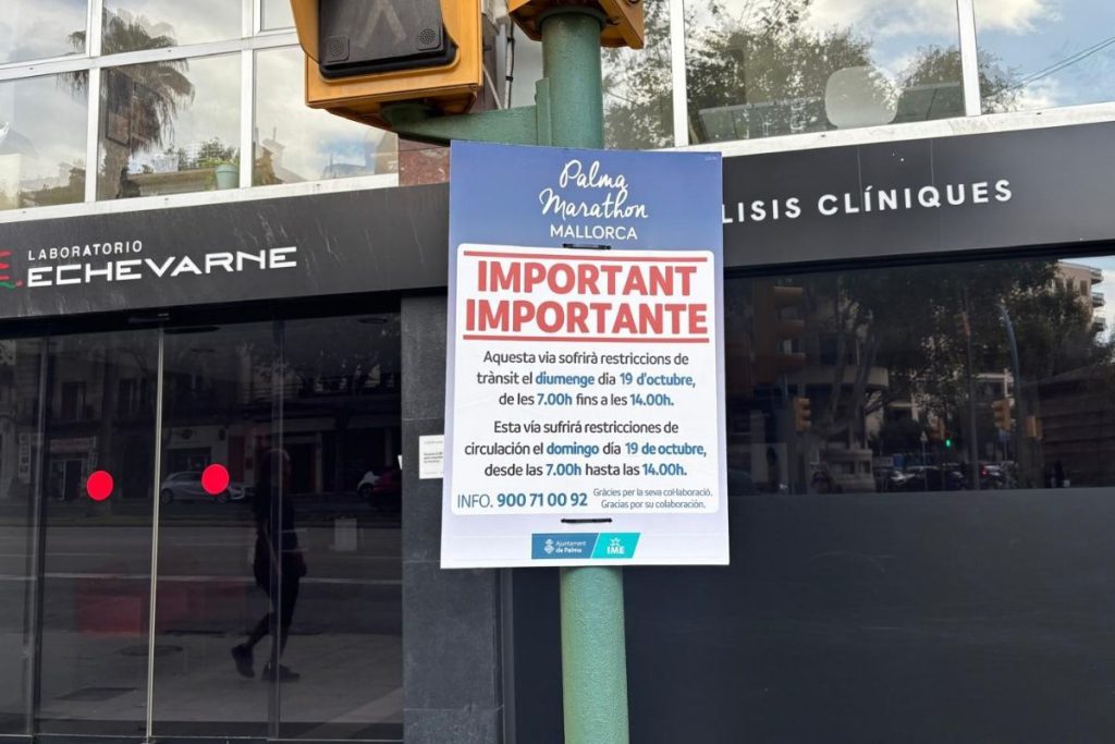 Mallorca: Schilder in Palma aufgetaucht – das Chaos ist vorprogrammiert