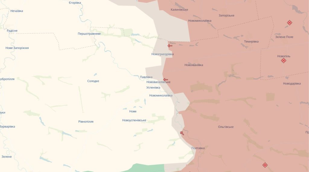 Russian forces advance in parts of Zaporizhzhia and Donetsk oblasts – DeepState