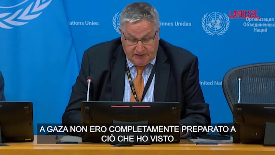 Situazione disastrosa a Gaza: un funzionario dell&#039;Onu descrive la devastazione totale e la crisi umanitaria in corso