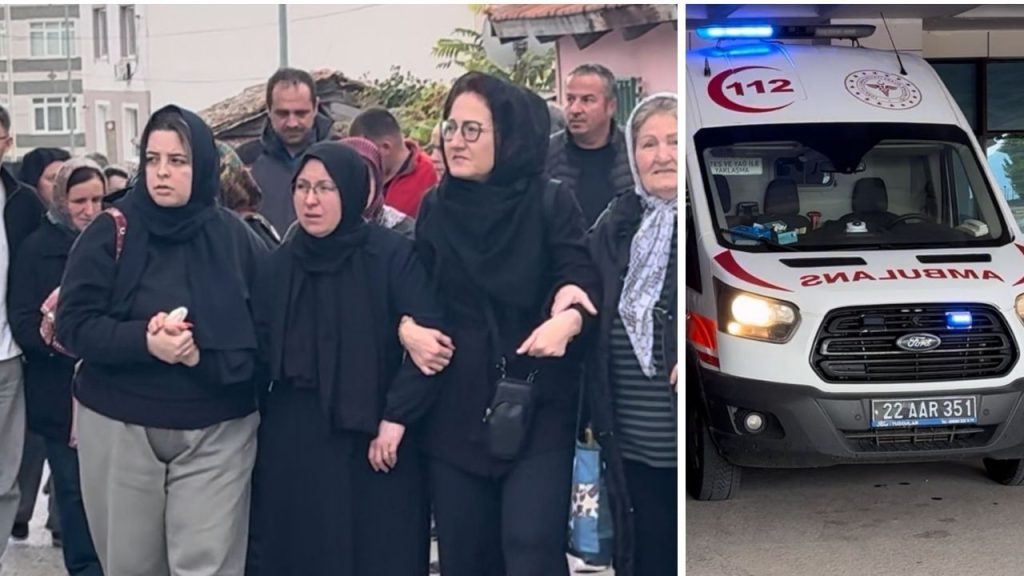 Edirne&#039;de feci ölüm: Perde asarken düşen kadın kurtarılamadı!