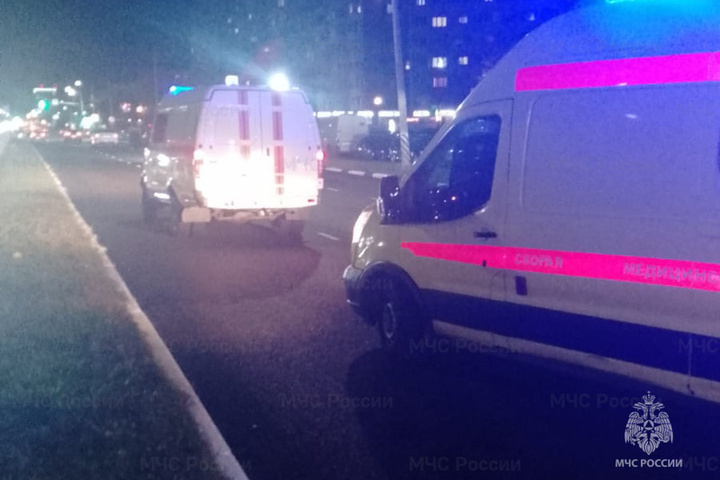 Chevrolet Lacetti сбил человека на трассе в Жуковском районе