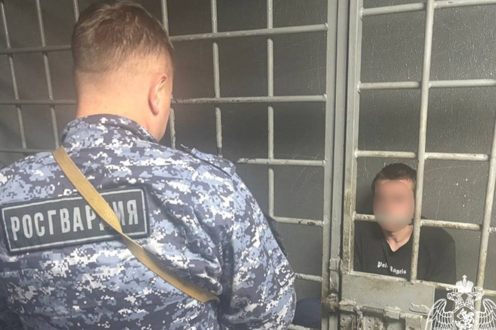 В Курске росгвардейцы задержали подозреваемого в покушении на убийство