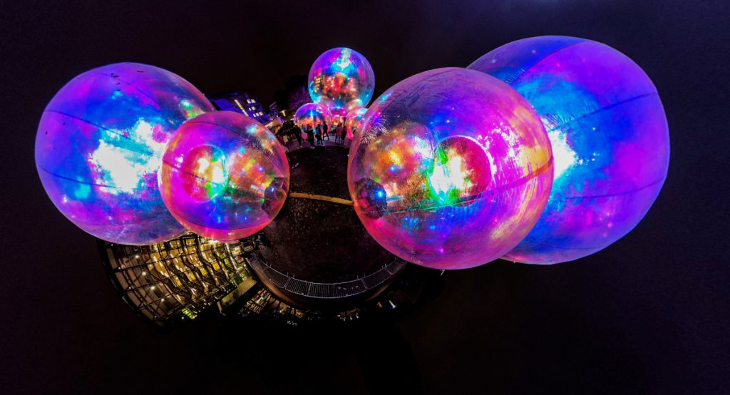 Mann geht zum ersten Mal aufs Essen Light Festival – „Noch nie gesehen“