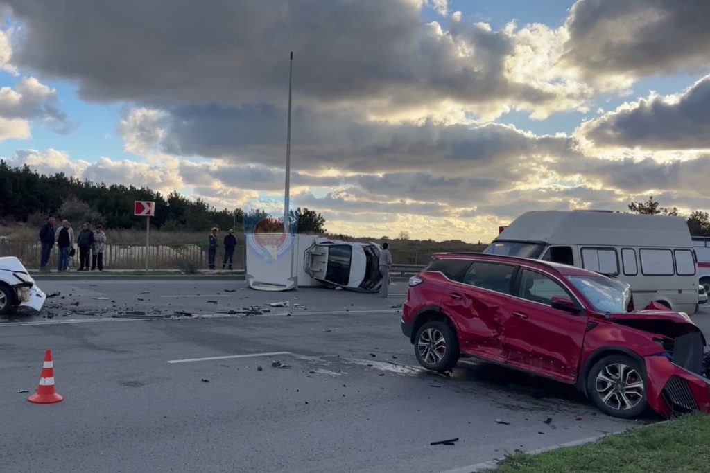 В Севастополе столкнулись пять автомобилей
