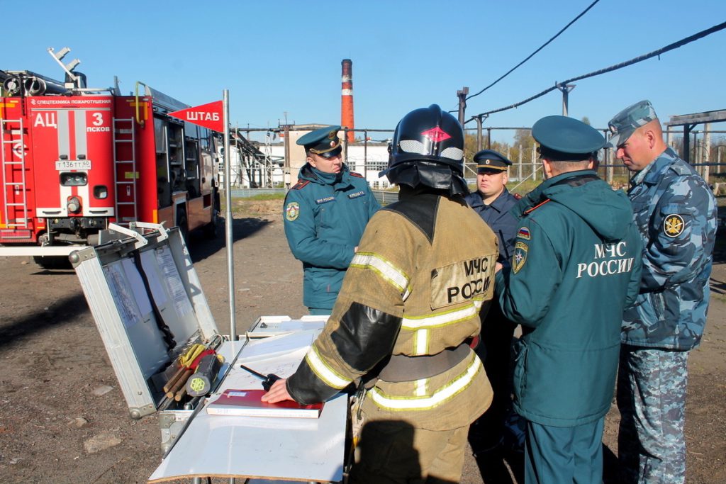Успешные межведомственные учения по пожарной тактике проведены на базе ИК-4