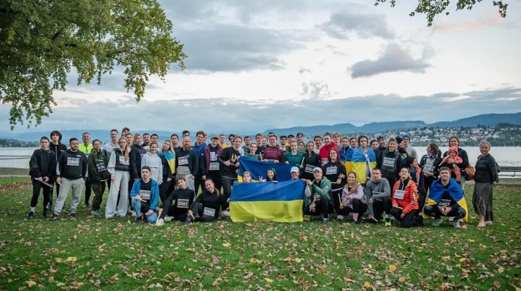 Corsa per la Libertà: Ucraina e Amici dell&#039;Ucraina Corrono per Sostenere la Brigata Khartiia in 20 Città Europee