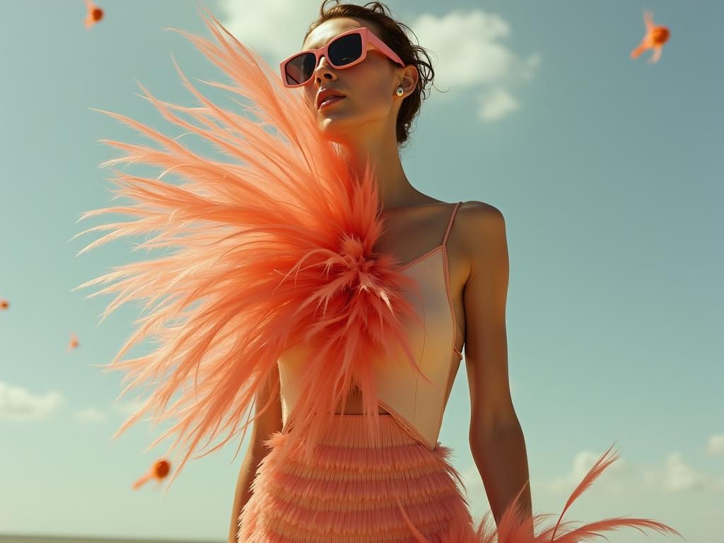 No plucking way: Stella McCartney pioneers plant-based fashion feathers