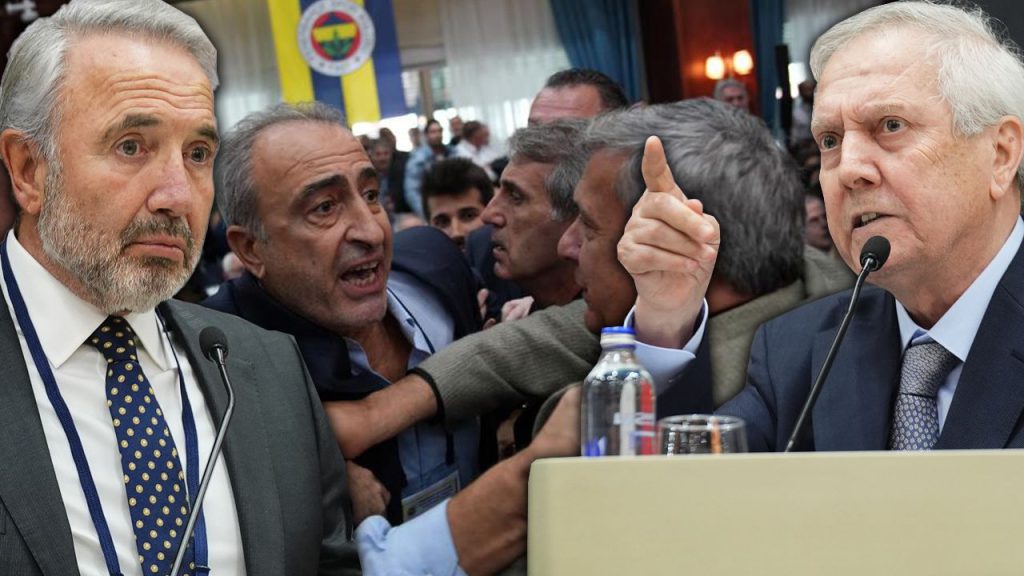 Fenerbahçe Divan Kurulu&#039;nda olay! Aziz Yıldırım-Hamdi Akın gerginliği sonrası salondan çıkarıldılar