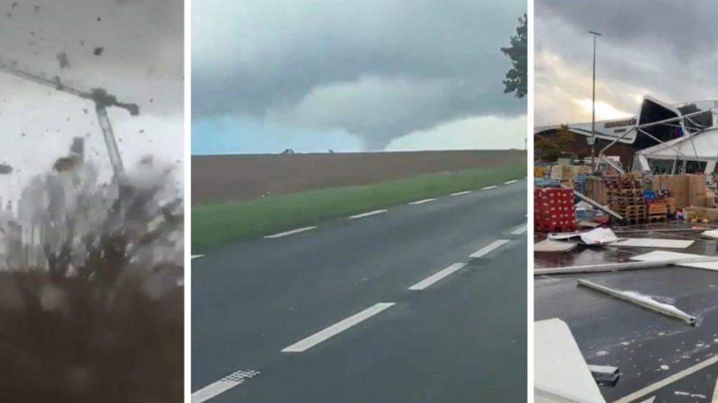 Tempesta devastante in Francia: un giovane muore e nove persone ferite in pochi secondi