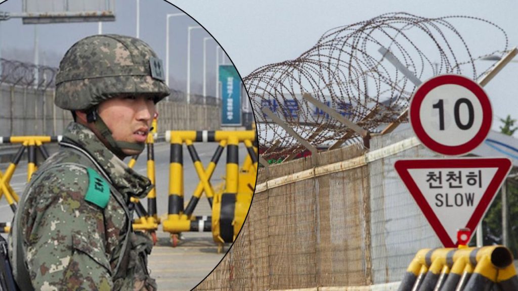 Güney Kore sınırında hareketlilik! Kuzey Kore askeri sınırı geçmeye çalışırken yakalandı