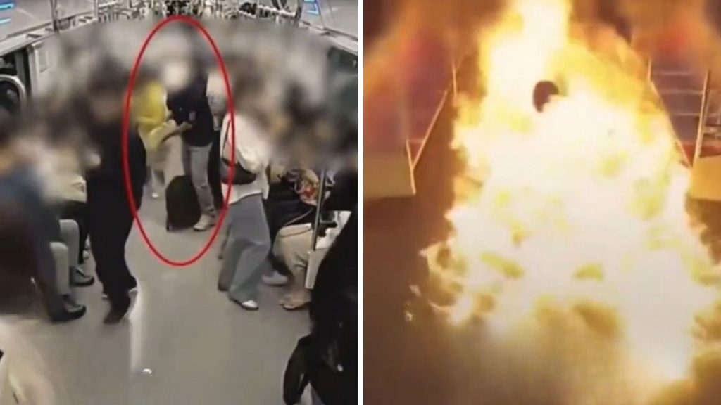 Güney Kore&#039;de treni ateşe vermişti: Cezası belli oldu