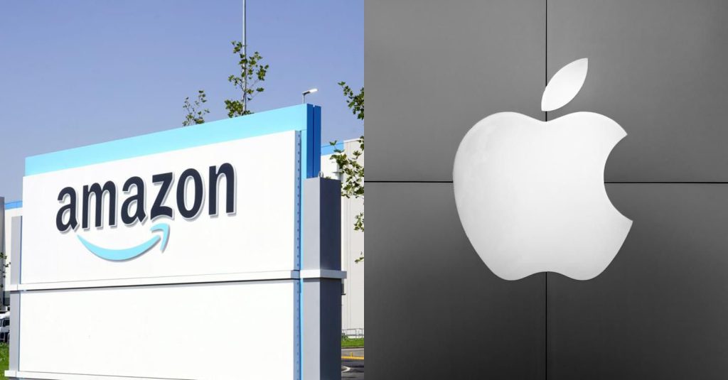 Risultati record per Amazon e Apple: come le due aziende tecnologiche stanno dominando il mercato