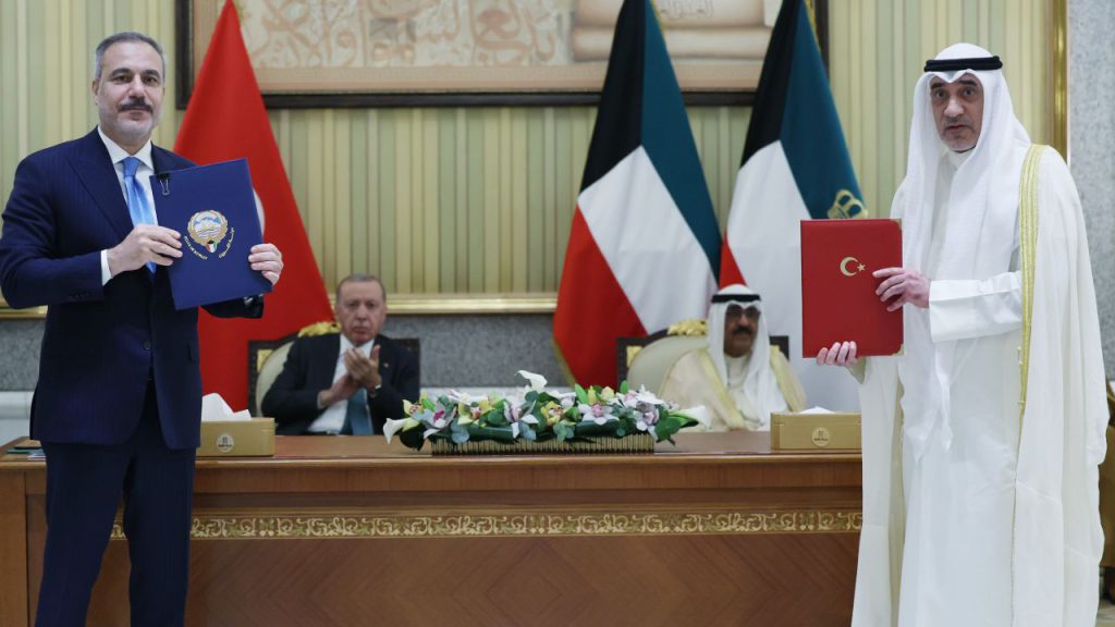 İmzalar atıldı! Türkiye ile Kuveyt arasında 4 anlaşma