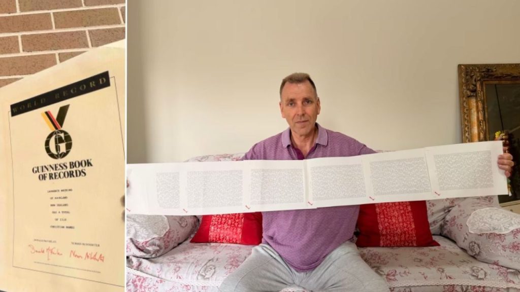 L&#039;uomo con il nome più lungo del mondo: 2253 parole che hanno fatto la storia dei record