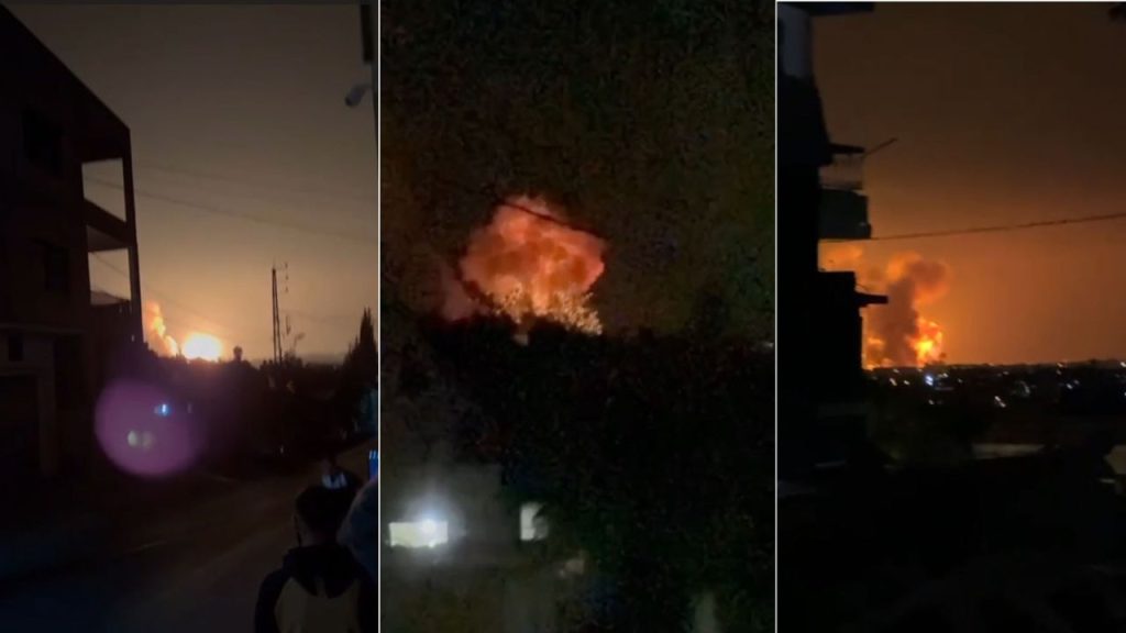 Israele lancia attacchi aerei contro il Libano violando la tregua e destabilizzando la regione