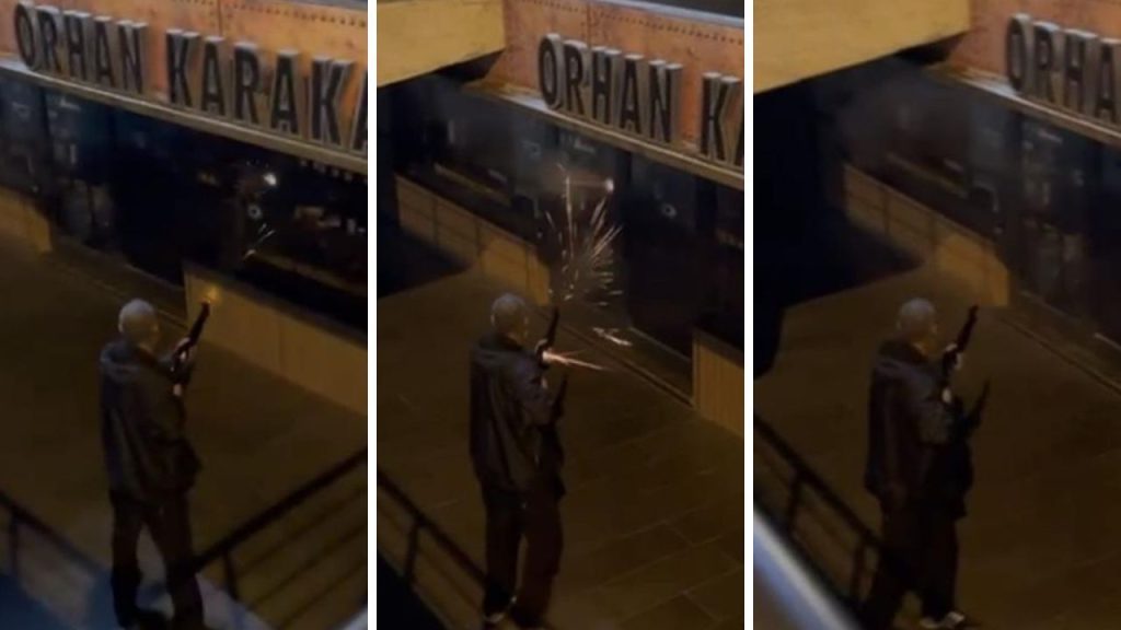 İstanbul&#039;da hareketli gece! Pompalı tüfekle dükkana ateş açtı