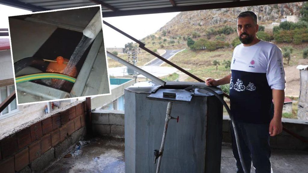Kesintilerden bıkınca harekete geçti: Evine kurduğu sistemle suyu bedavaya geldi!