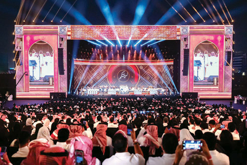 Il Cantante Ayed Inaugura la Stagione di Riyadh con un Concerto Indimenticabile