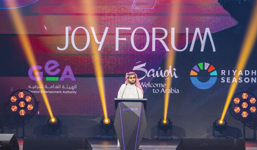 تركي آل الشيخ يرحب بضيوف «جوي فوروم 2025» بـ«عاصمة الترفيه في العالم».. ويعلن عن توقيع اتفاقيات تتجاوز 4 مليارات ريال