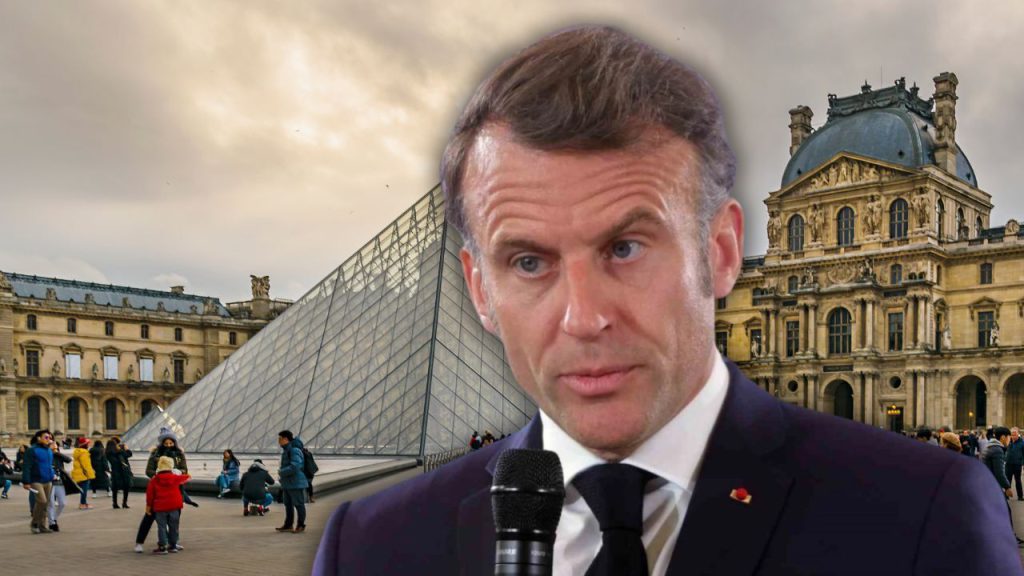Macron&#039;dan Louvre Müzesi&#039;ndeki hırsızlık hakkında açıklama! &quot;Çalınan eserler geri alınacak&quot;