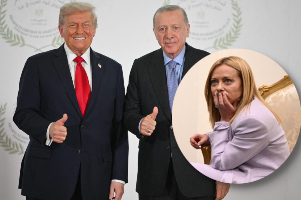 Erdogan und Trump verhalten sich wie Machos als die Meloni sehen