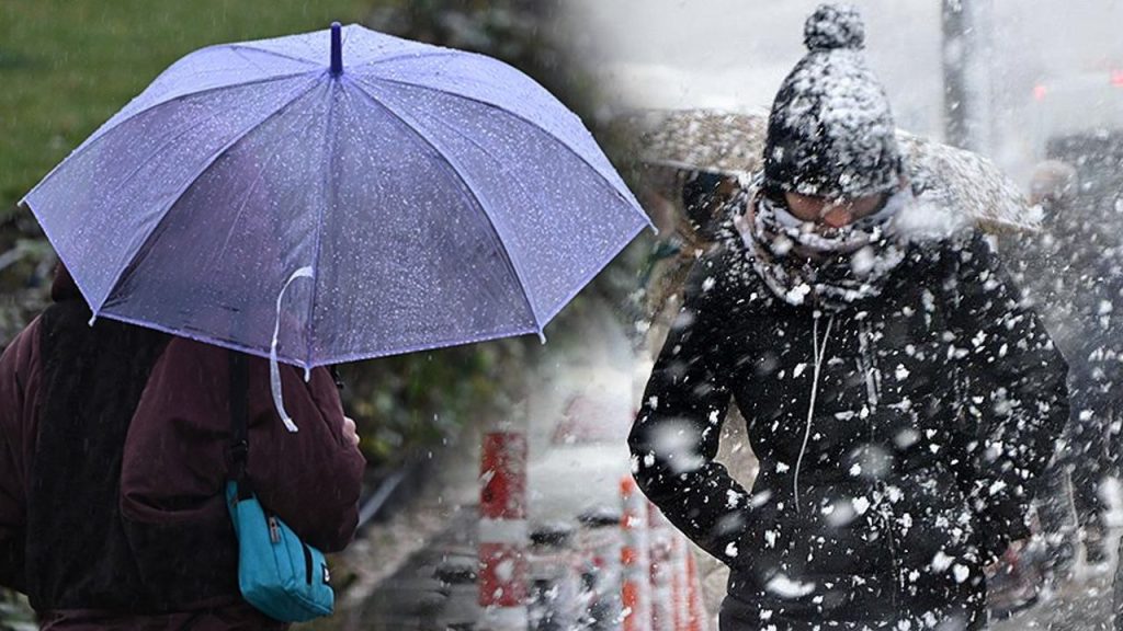 Meteoroloji&#039;den sağanak ve kar uyarısı! 6 kent için &#039;sarı kod&#039; verildi