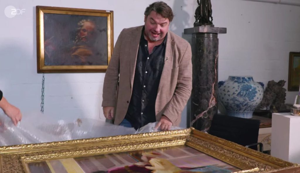 Quadro restaurato con esito inaspettato dopo acquisto in trasmissione TV: le conseguenze per il suo valore e autenticità