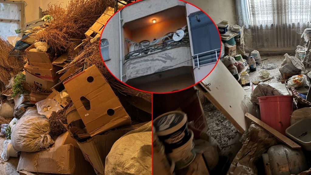 Nevşehir&#039;de dehşet evi! Annesinin öldüğünü fark etmedi, cesedin üzerine çöp yığdı