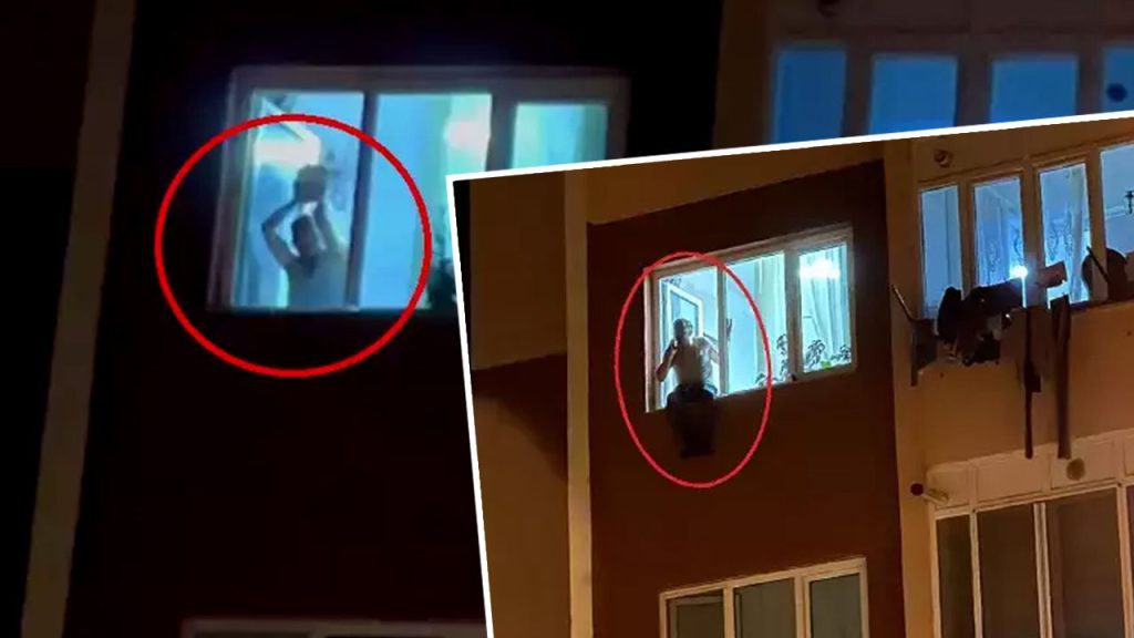 Polise saksı fırlattı, pencerede yastık yaktı! Kayınbabasını bıçaklayan genç dehşet saçtı