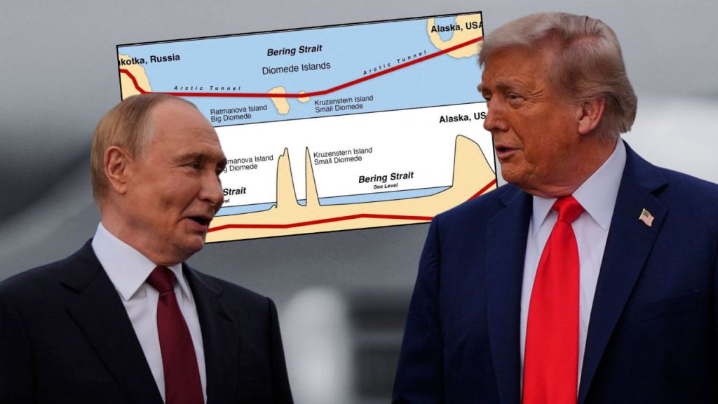 Rusya ve ABD&#039;yi birleştirecek proje! 65 milyar dolarlık demiryolu tüneli