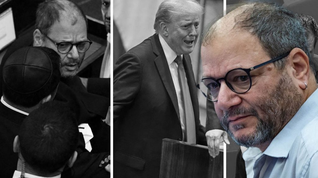 Trump&#039;ı İsrail Meclisi&#039;nde &#039;Filistin&#039;i tanıyın&#039; pankartıyla protesto eden Ofer Cassif konuştu: İkiyüzlülüğe sessiz kalamazdım