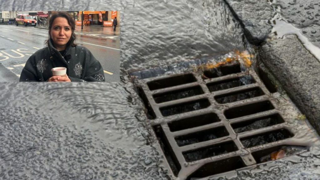 Donna di origine turca multata 150 sterlini per aver versato il caffè nella fogna a Londra