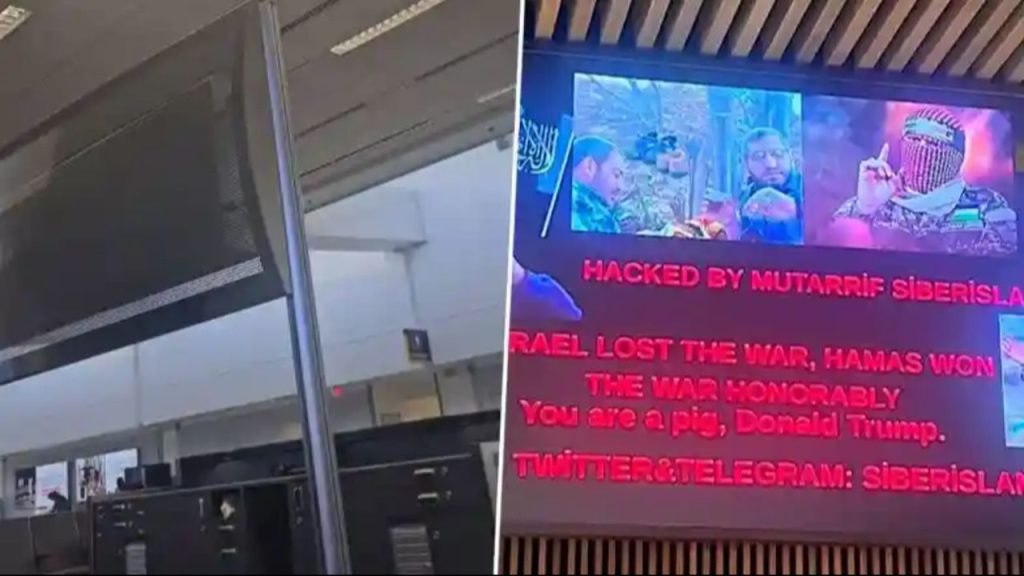 Türk hackerlar ABD ve Kanada havalimanlarında hoparlörleri ele geçirdi: Özgür Filistin!