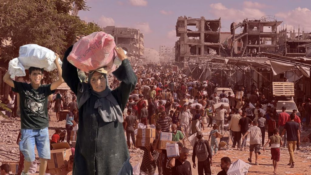 Umut tırları Gazze’de! Ateşkesle birlikte yardım akını başladı