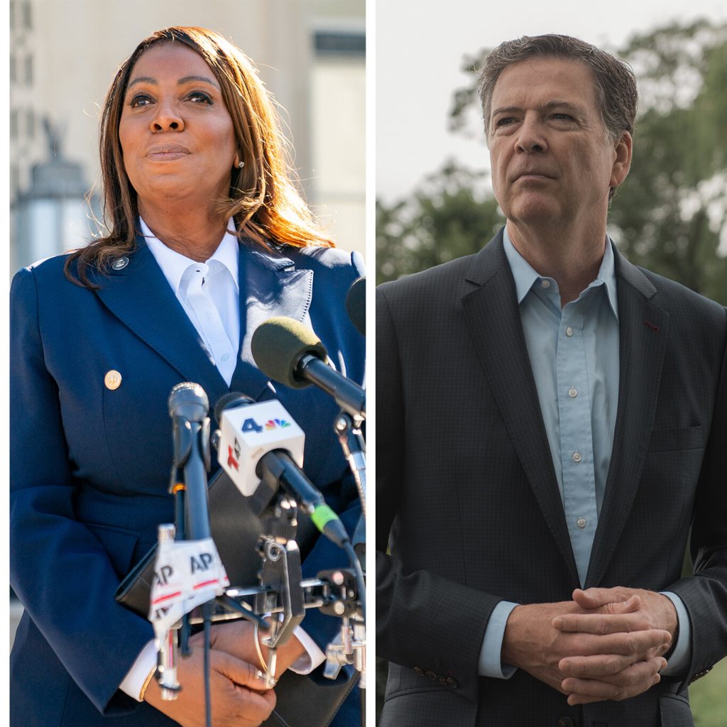 Minacce contro James Comey e Letitia James: un caso di violazione della legge e libertà di espressione negli Stati Uniti
