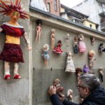 Crocetta ospita il Muro della Bambole, arte contro la violenza di genere