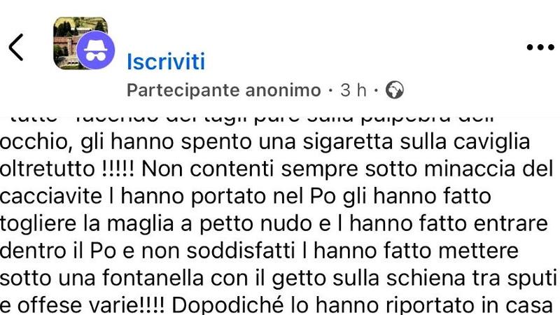 Grave aggressione a Torino: un 15enne sequestrato e torturato da una baby gang durante la notte di Halloween