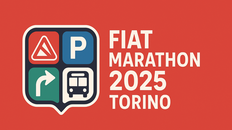 App Fiat Torino Marathon: monitoraggio in tempo reale delle strade chiuse a Torino