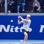 Jannik Sinner si allena a Torino in vista delle Nitto ATP Finals