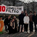 Studenti di Medicina protestano contro la ministra Bernini durante l’esame del semestre filtro a Torino