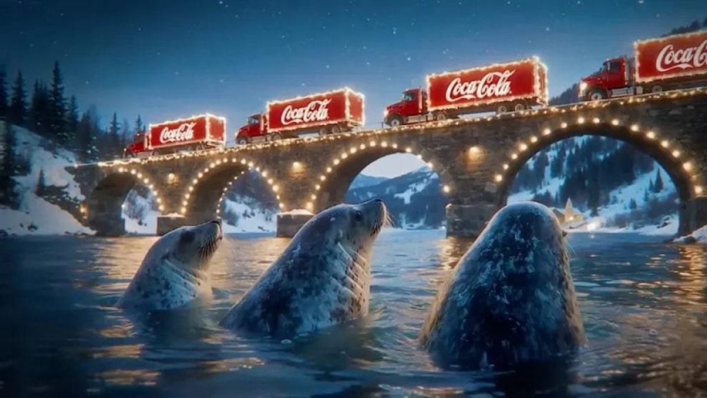 La Coca-Cola Rielabora la sua Pubblicità con l&#039;Intelligenza Artificiale e Gli Animali come Protagonisti