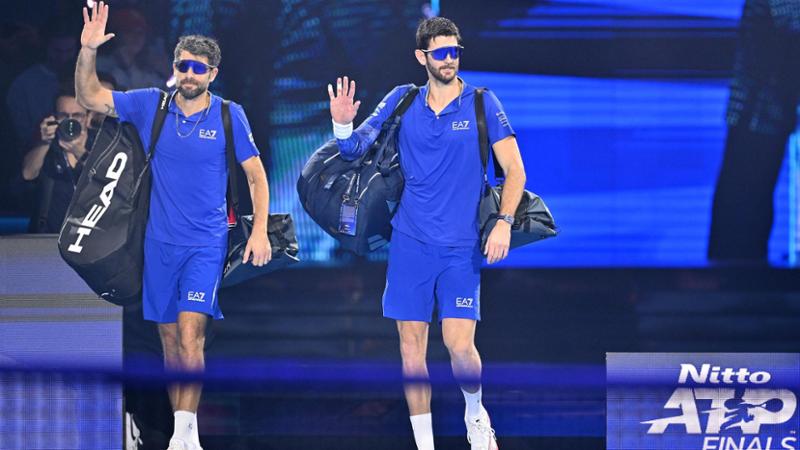 Bolelli e Vavassori eliminati in semifinale doppio ai Nitto ATP Finals di Torino