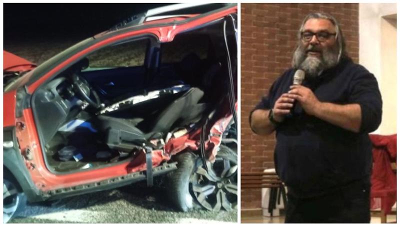 Il prete del Torino calcio don Robella in lotta per la vita dopo un grave incidente stradale
