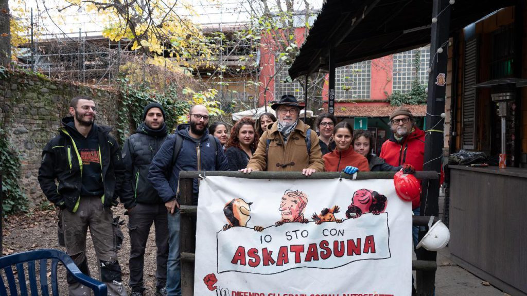 Inizio lavori per la rinascita del centro sociale Askatasuna a Torino