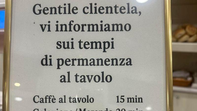 Il Caffè a Tempo: Una Novità a Torino che Sta Facendo Discutere