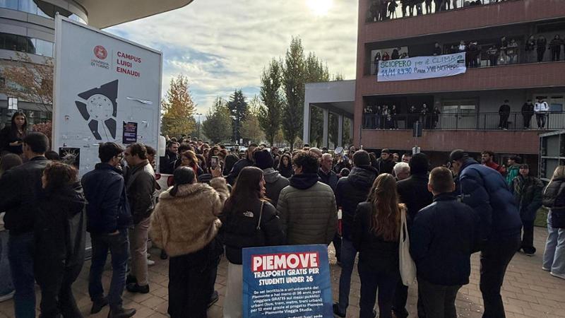 Tensioni al Campus Einaudi di Torino: il blocco del Fuan e le conseguenze per gli studenti