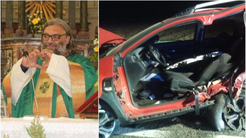 Don Riccardo Robella, cappellano del Toro, in condizioni critiche dopo un incidente stradale: lieve miglioramento ma ancora grave
