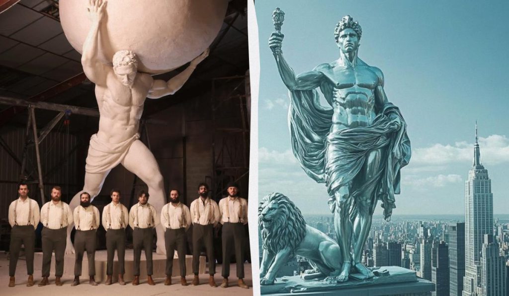 Progetto &quot;Guardiano della Libertà&quot;: Francia dona la statua più alta dell&#039;Occidente agli Stati Uniti per celebrare l&#039;indipendenza